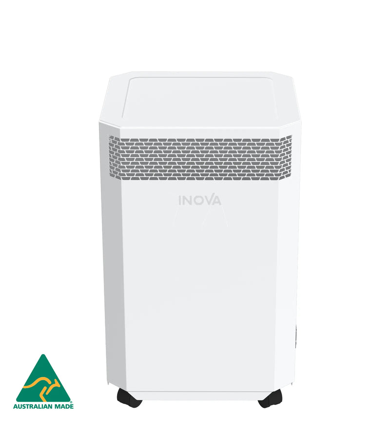 Load image into Gallery viewer, INOVA E7, E8 , V9 Medical Grade HEPA Air Purifier, White, Front