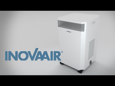 Load and play video in Gallery viewer, A video demonstrating the features of an INOVA E8 air purifier.