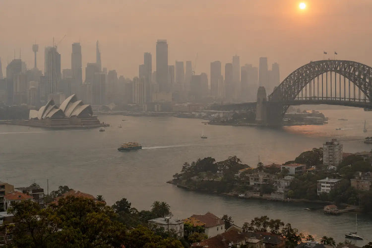 Dangerous Bushfire Smoke over Sydney