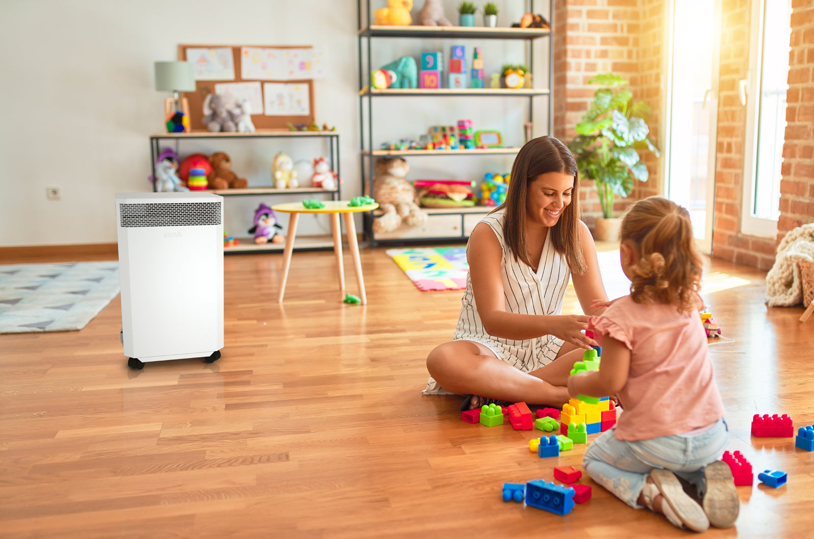 INOVA Air Purifiers provide clean, safe air for childcare facilities.