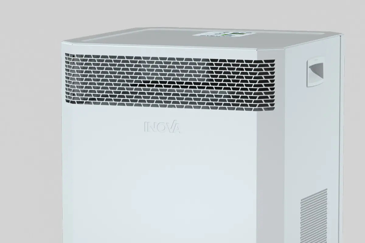 The top of an INOVA DE20 Air Purifier