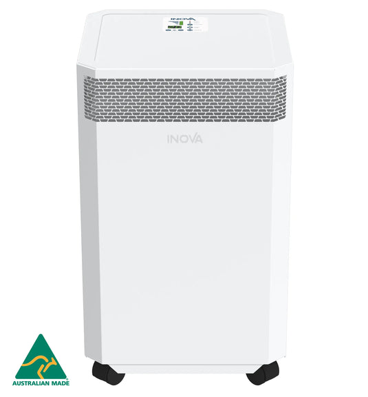 INOVA DE20, DV20 Medical Grade HEPA Air Purifier, White, Front