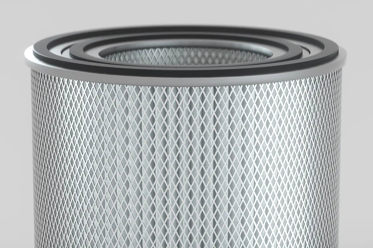 Close up view of an H13 HEPA Filter and Activated Carbon Filter